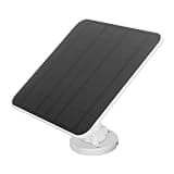 Aumotop Doorbell Solar Panel 360° Adjustable Charger for Video Doorbell 2 3 4 Plus, ABS Material for, Outdoor Use (CSP5W-O-W)
