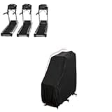 Fitness Equipment Cover Treadmill Dust Waterproof for Folding Treadmills Multiple Sizes(Black,117x97x168cm)