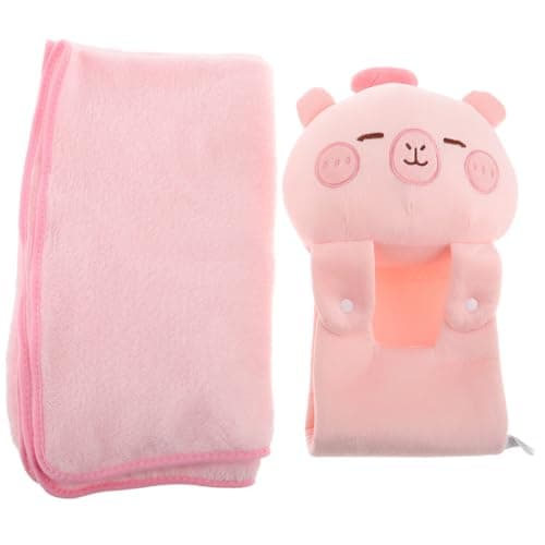 VOSAREA Plush Convertible Car Pillow Blanket Foldable Cozy Blanket for Office and Air Conditioning Use for Travel and Comfort