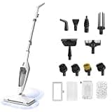 SENMO Steam Mop, 14-in-1 Detachable Steam Cleaner for Home and Floor, 1300W 228°F Deep Cleaning MultiPurpose Floor Steamer with 14 Attachments for Hardwood Floors, Tile, Grout, Furniture, Carpet, Wall