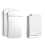 ONMYJFD Smart Doorbell Required US EU UK Plug 200M Remote Self-Powered Home Door Bell Chimes