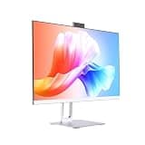 PTZZHEDM 23.8" All-in-One Business Desktop Computer, i7-4600M, 8GB RAM, 1024G SSD, Windows 10 Pro, Webcam, WiFi, Bluetooth, Mouse, Keyboard