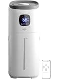 KZF Humidifiers for Bedroom, 15L Large Room Humidifier, 2000 Sq.ft Coverage, 72Hrs Runtime, Top Fill, 26dB Quiet, 3 Mist Levels & Diffuser, Auto Shut-Off, Ready for Baby Nursery Home and Plants