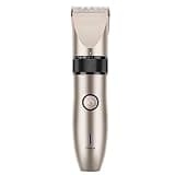MVNOIRE Hair Trimmer Men's Rechargeable Electric Clipper Cordless Haircut Adjustable Ceramic Blade