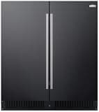 Summit FFRF3070BL | 30" Wide Built-In Refrigerator-Freezer