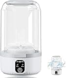 Portable Mini Washing Machine for Underwear, Compact Underwear Washing Machine– 3000mAh Rechargeable Mini Washer for Travel, Dorm, RV & Home Use (1.5L)