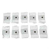 Replacement for Deebot T80 Vacuum Cleaner Bags for OMNI and Robot Vacuum Cleaner, 4/10pcs with Large Capacity and Efficient Fine Dust Filtration (Pack of 10)