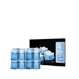 4 bottles shaver cleaning, solution intelligent cleaning center(8 Pcs)