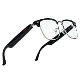 SZXWL Bluetooth Smart Glasses with Remote Control Camera for Sports/Cycling/Running, Bone-Conduction Music Glasses, Intelligent Voice Navigation (Anti-Blue Light Glasses)
