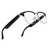 SZXWL Bluetooth Smart Glasses with Remote Control Camera for Sports/Cycling/Running, Bone-Conduction Music Glasses, Intelligent Voice Navigation (Anti-Blue Light Glasses)