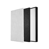FZC100HFU FZC100DFU FZ-C100HFU FZ-C100DFU Replacement True HEPA Deodorizing Filter for Air Purifier Models KC850U & KCC100(Hepa and Deorizing)