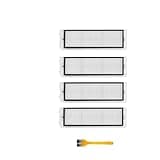 Compatible For 360, S5/S7/S7 Pro Robot Vacuum Cleaner Spare Main Side Brush Roller Mop Cloth Wipe Water Filter Parts(5pcs)