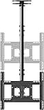 SDdPulse Multifunction Adjustable TV Ceiling Mount, Tilt Swivel TV Bracket, Fits 32-65 Inch Flat Panel Televisions, Mount On Ceilings, Up to 140 Lbs TV Mount TV Stand