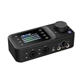 NearStream AMIX40U Audio Interface and Mixer, 10-Channel USB Audio Mixer for PC and Smartphone, Dual XLR/6.35mm Inputs, 48V Phantom Power, Bluetooth, AUX, USB, 2-Inch LCD
