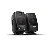 ADAM Audio D3V Active Desktop Monitoring System with USB C Connection (Pair, Black) (Renewed)
