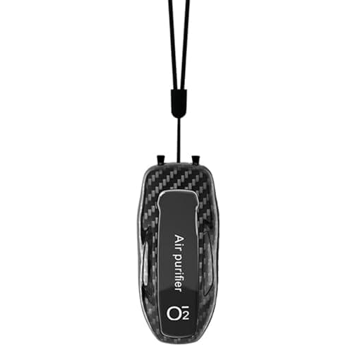 HAIEGACR S25 Pro Max Personal Air Purifier Necklace – Rechargeable Wearable Air Cleaner for Travel, Office & Everyday Use - 2000 Million Ions, Silent, Lightweight (Grey)