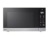 LG Countertop Microwave, 1.5 cu. ft., Stainless Steel, 21.44"x12.13"x16.19", Smart Inverter, Sensor Cooking, 1200 Watts