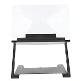 SENECESLI Phone Screen Magnifier Innovative Folding Anti Blue Light HD Amplifier for 4-6" Phones, Stand for Movie Watching Studying, Fiberboard PC in Black