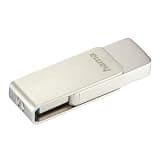 Hama Rotate Pro USB Flash Drive, USB 3.0, 64GB, 70MB/s, Silver