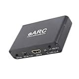 GOWENIC EARC ARC Sound Extractor HD Multimedia Interface Convenient Volume Control for Superior Sound Quality