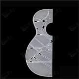 41 Inch D Shaped Acoustic Guitar Bracing Half Body Mold Acrylic Material Guitar Tool Kit(GA314)