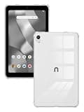 FJIASTB Clear Case for ONN 7 Inch Tablet (2026 Model), Flexible TPU Shockproof Protective Cover with Airbag, Lightweight (Transparent)
