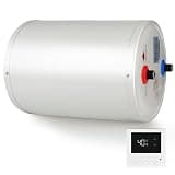 Dual Power Water Heater, 12V DC 200W/120V AC 1500W, 30L, for Caravan Camping US Plug 120V RV Tank Water Heater, Instant for RV, for Camper with Double Power Supply & Remote Controller CSA approved