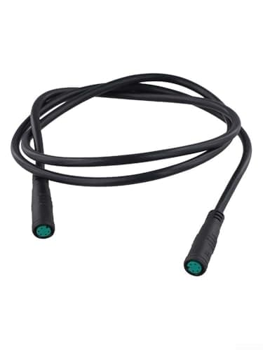 Display Extension Cable 5 Pin Connector Kit for Motor, Rubber Insulated 860mm Wiring Harness with Male/Female Connectors, Compatible with(Female)