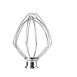 For 4.5-5QT Eggbeater And Powder Head Accessory From The Mixer Stainless Steel Wire Whip