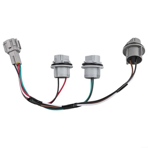 Tail Lights Wiring Harness 26551-3S500 For Nissan Frontier 1998-2002, Rears Left Right Lamp Wire Connectors Direct Replacement