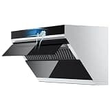 30 inch Under Cabinet Range Hood,1200 CFM with 4-Speed Gesture Sensing & Touch Control, Ducted/Ductless Stainless Steel Kitchen Stove Vent Hoods with 2 LED Lights, Timer, Dishwasher-Safe Filters