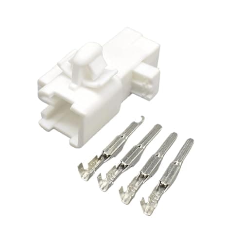 BTYSEQ 1-20 Sets 4 Pin 6520-0349 7282-1042 Automotive Electrical Connector Socket Air Spring Plug 90980-10795(Male Connector Set,5Sets)
