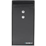 Dual Key Safe Box for Home, Money Safe with Code Lockbox, Small Security Lock Box for Cash, Gun Safe for Handgun, Document Safe, Wall Safe, Lock Box,A-1