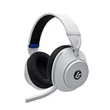 LucidSound LS500P Wireless Gaming Headset for PlayStation - White, Works with PS5, PS4 and Mobile, Bluetooth Compatible, Designed for Comfort, 50 mm Drivers