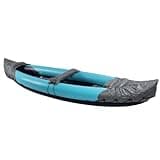 Halearo Heavy Duty 2 Person Inflatable Canoe Easy Storage for Fishing Boating and Rafting (Double Person)