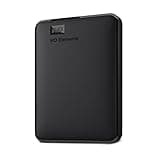 Western Digital WD 5TB Elements Portable External Hard Drive for Windows, USB 3.2 Gen 1/USB 3.0 for PC & Mac, Plug and Play Ready - WDBU6Y0050BBK-WESN