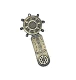 Metal USB Flash Drive Creative Zodiac Snake Flash Drive Cute Cartoon Animal Shaped Memory Thumb Drive (Bronze Rudder, 64GB)