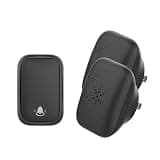 ONMYJFD Doorbell US EU UK Plug Self-Powered Waterproof Outdoor Door Bell Home Welcome Chimes