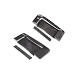 PEIWZPSHY Compatible with Nissan 350Z Z33 2003-2009 Real Carbon Fiber Exterior Door Handle LHD Keyhole Model Car Accessories(Left-Hand)