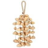 Junkin African Natural Shaker Cacho Seed Rattle Hand Percussion Gifts Peruvian Handmade Musical Instruments Accessories Nature Sound Healing Instrument for Meditation, Yoga, Sound Therapy (Chacha)