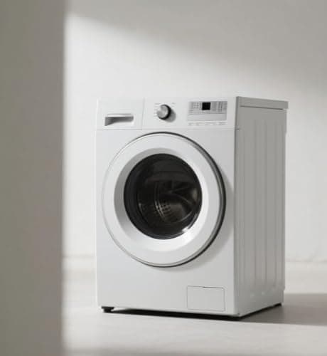 Ipflin Full-Size Washing Machines Inflator Portable Fast Washing, Energy Saving White 05