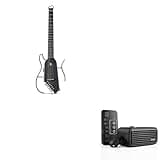 Donner HUSH I EVO2 Acoustic Electric Travel Guitar And Donner Go 25W Mini Electric Guitar Amp
