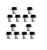 (ABUB) 12-piece Filter Cartridge Set, Compatible For Karcher VC4I, Vacuum Cleaner Filter Replacement