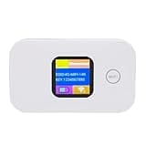 Glaeptio 4G LTE Mobile Hotspot Router, Portable WiFi Hotspot with SIM Slot, 300Mbps CAT4, LED Display, 2100mAh Battery, Connects 10 Devices for Travel Camping Home Office