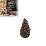 Pinecone Hidden Storage Container Outdoor Stash Box Key Cache