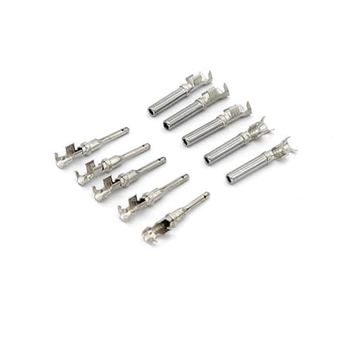 KIUYTRW 2/3/4/6/8/12-Pin Automotive Waterproof Sealed Connector Male Female Plug 776428-1 776427-1 776430-1 776488-1 776434-1(Silver)