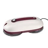 Window Cleaning Robot C100 3200Pa Plug-in Powered Suction Dual Spray Glass Cleaner with AI Path Planning, Edge Detection, 2.4G Remote & App, Anti-Drop for High-Rise Windows Mirror Tile