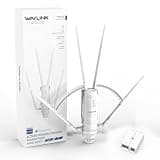 WAVLINK AC1200 Outdoor WiFi Extender, 2026 Long Range Wireless WiFi Booster with PoE, Dual-Band, 4 x 7dBi High-Gain Antennas, Support Mesh/AP/Repeater Modes, IP65 Weatherproof, Starlink Compatible