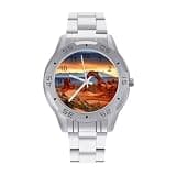 FekiLoot Watch for Men Big Face Stainless Steel Wrist Watch Personality