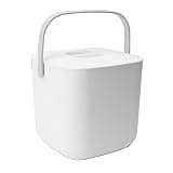 JTLB Mini Dishwasher Portable Countertop Dishwasher Small Dish Washer 18W 2000mAh 45KPa 360 Degree Deep Cleaning Automatic Shut Off for Dishware Fruit Vegetable Laundry (White)